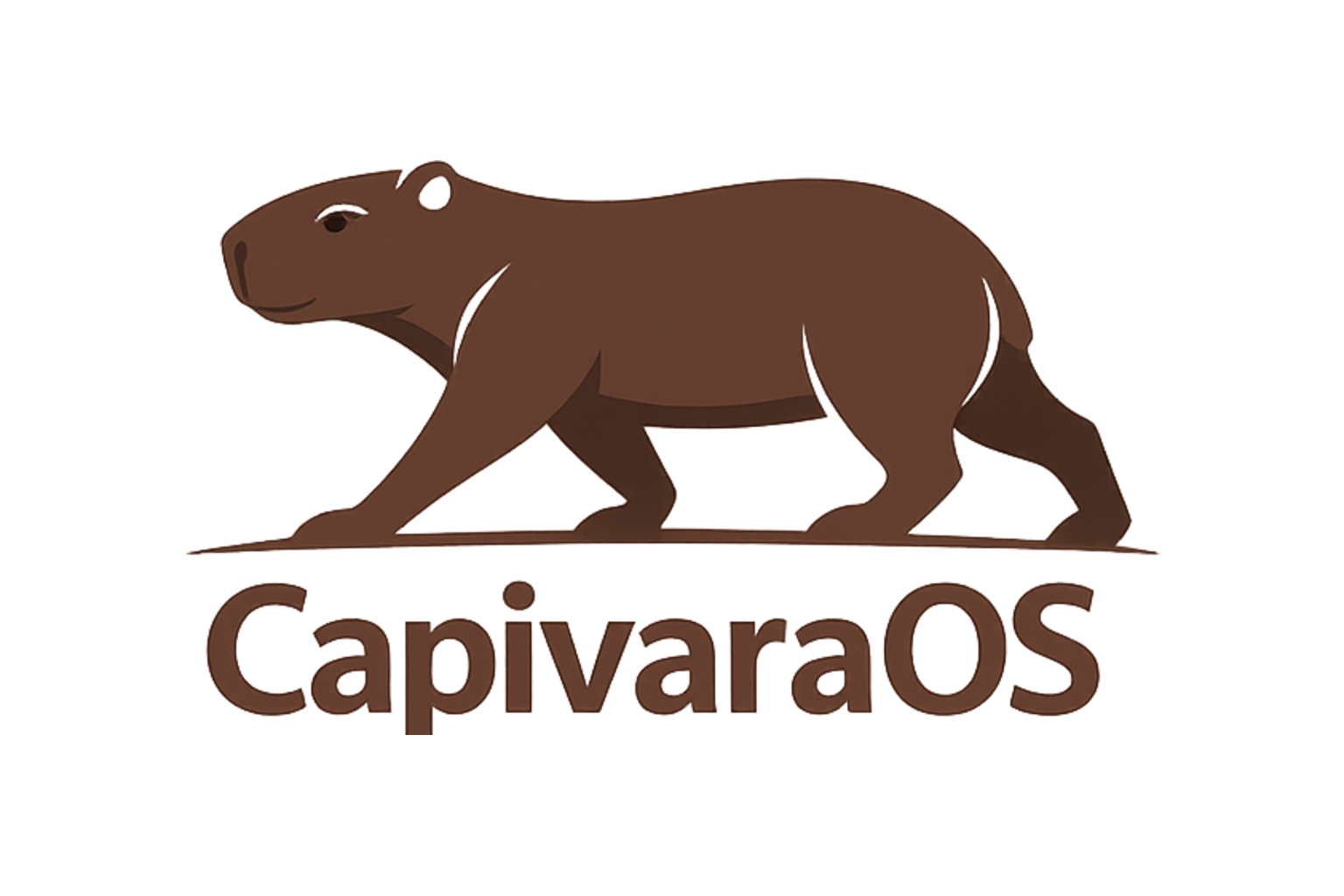 CapivaraOS high-resolution logo